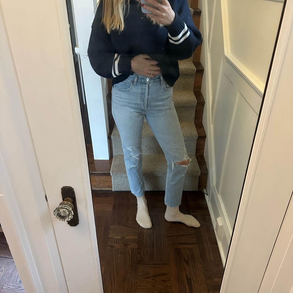 Agolde Riley High Rise Jeans - Picture 2 of 6